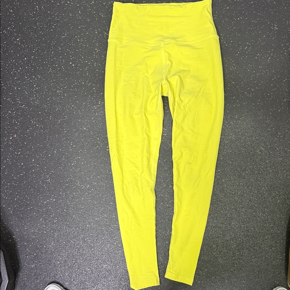 Beyond Yoga Neon Yellow Active Leggings